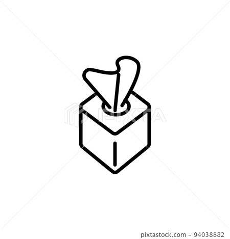 Illustration Vector graphic of tissue icon 94038882
