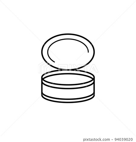 Illustration Vector graphic of tin can icon Illustration Vector graphic of tin can icon 94039020