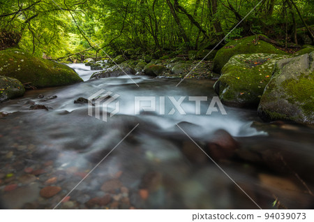 Scenery of the Kawamata River near Toryu Falls Scenery of the Kawamata River near Toryu Falls 94039073