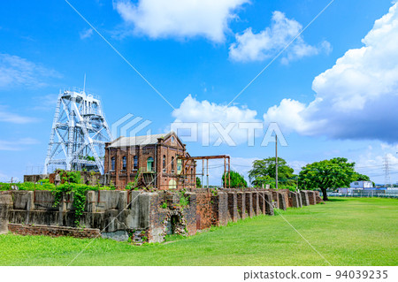 Manda Pit in summer, Arao City, Kumamoto Prefecture 94039235