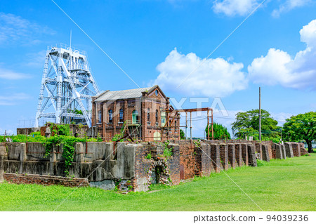 Manda Pit in summer, Arao City, Kumamoto Prefecture 94039236