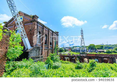 Manda Pit in summer, Arao City, Kumamoto Prefecture 94039638