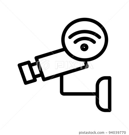 Illustration Vector graphic of cctv icon Illustration Vector graphic of cctv icon 94039770