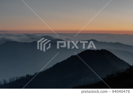 Mt Buller Sunset View in Australia 94040478