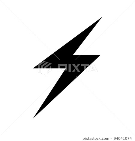 Illustration Vector graphic of lightning icon 94041074