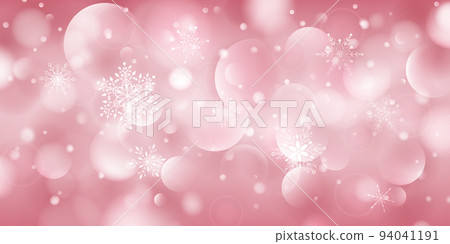 Christmas background of snowflakes 94041191