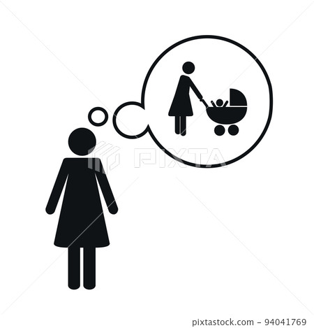 childless woman think about be a mother with baby pictorgam childless woman think about be a mother with baby pictorgam 94041769