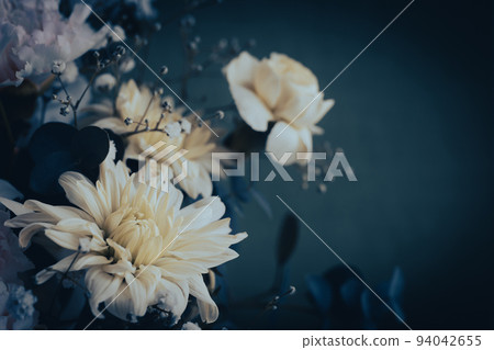 chic flower background material 94042655