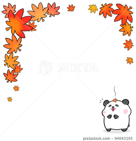 Yurukawa panda and autumn leaves (1: 1) 94043105