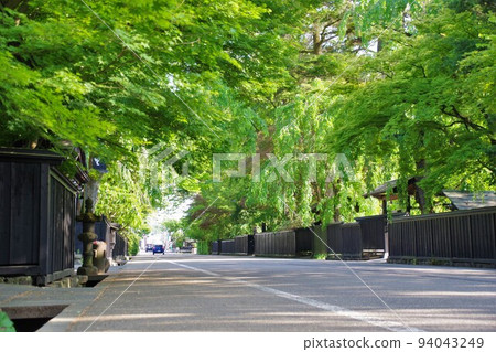 秋田風景：角館青翠的武士住宅街 94043249