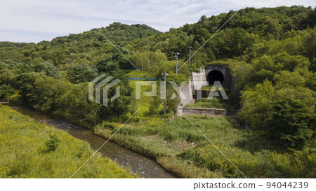 Penke Utashinai River River Tunnel Outlet Penke Utashinai River River Tunnel Outlet 94044239