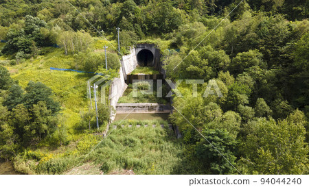 Penke Utashinai River River Tunnel Outlet Penke Utashinai River River Tunnel Outlet 94044240