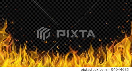 Background of fire flames 94044685