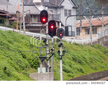 Guidance signal at Otsuki Station Guidance signal at Otsuki Station 94046087
