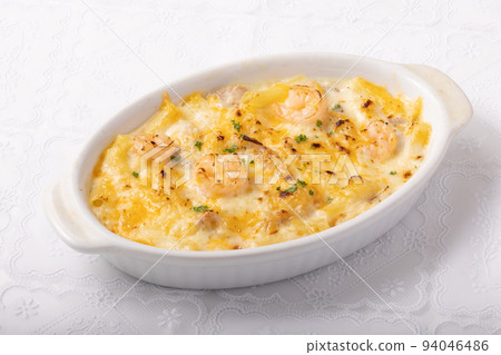 Shrimp gratin Shrimp gratin 94046486