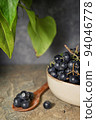 Black Chokeberry Berries Aronia Melanocarpa 94046778