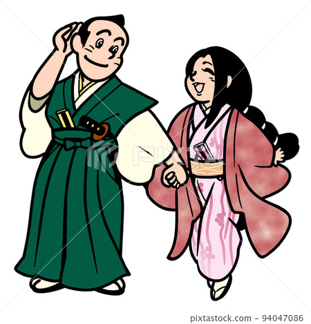 Men and women in the Sengoku period 94047086