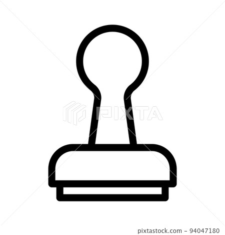 Illustration Vector graphic of stamp icon 94047180