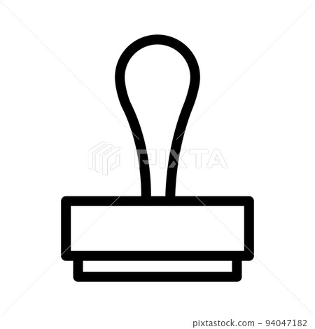 Illustration Vector graphic of stamp icon 94047182