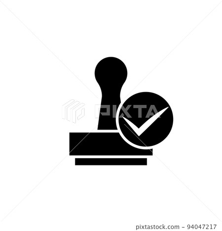 Illustration Vector graphic of stamp icon 94047217