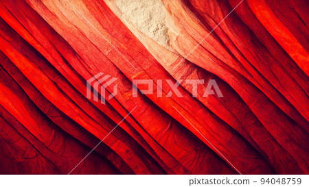 Red Abstract Wallpaper. Red Holiday glowing Abstract Defocused Background for Christmas and New Year 94048759