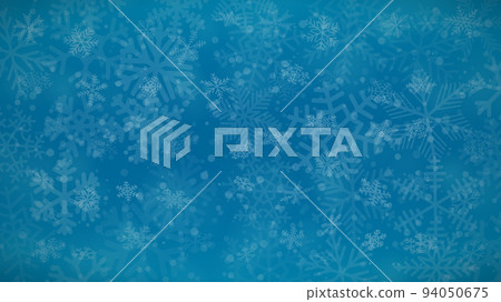 Christmas background of snowflakes 94050675
