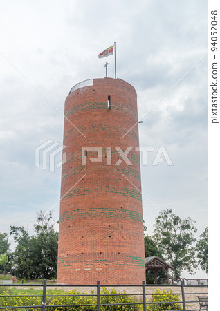 Reconstruction of the Klimek tower from 2014. Klimek Tower in Grudziadz, Poland. Reconstruction of the Klimek tower from 2014. Klimek Tower in Grudziadz, Poland. 94052048
