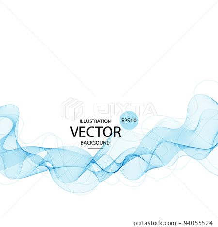 Abstract vector wave. purple lines. presentation template Abstract vector wave. purple lines. presentation template 94055524