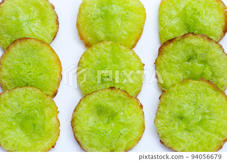 Deep fried rice flour pandan flavour 94056679