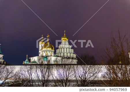 The new Jerusalem in the winter of 2020. 94057969