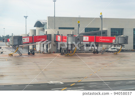 The airport of Paphos The airport of Paphos 94058037