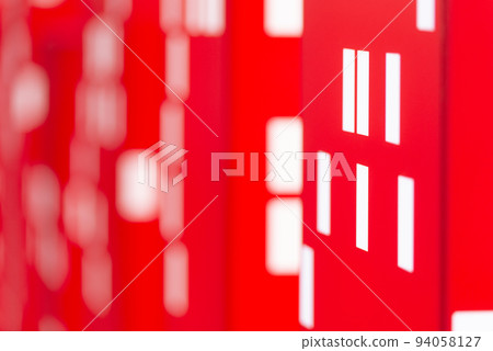 Red towers with white Windows Red towers with white Windows 94058127