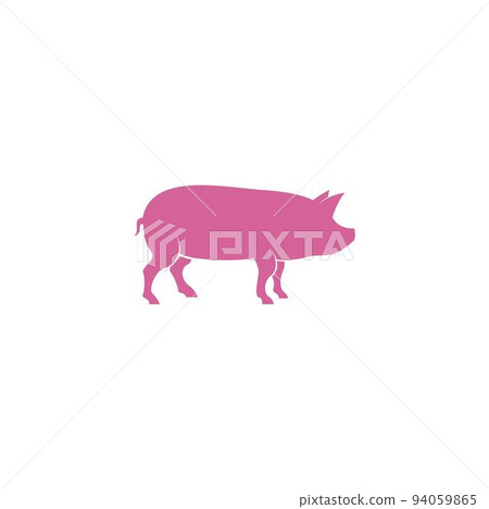 Pig icon logo design illustration 94059865