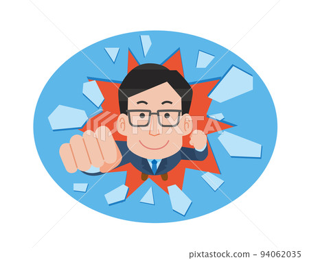 打破牆壁的商人 94062035