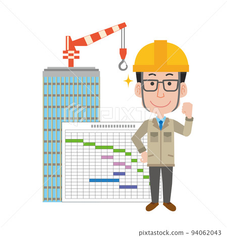 Male engineer involved in building construction 94062043