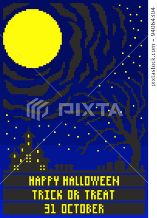 Halloween pixel art Halloween pixel art 94064304