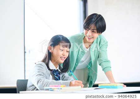 初中生學習，教師教學 94064925