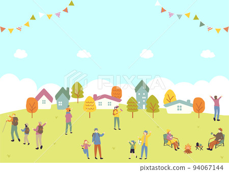 people enjoying excursions 94067144