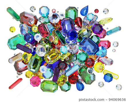 Colorful jewelry Colorful jewelry 94069636