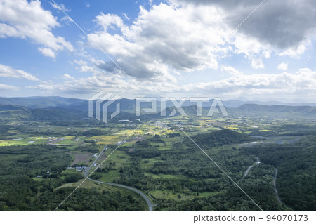 北海道赤井川村的火山口天文台（鳥瞰圖） 94070173