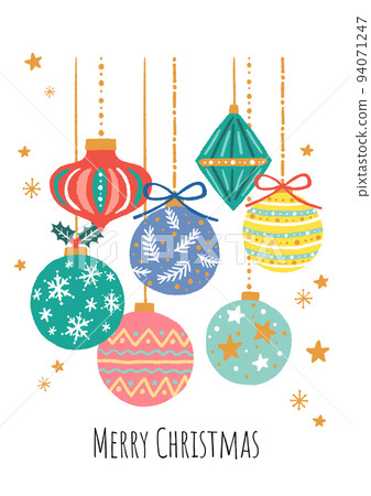 Illustration of Christmas ornament 94071247