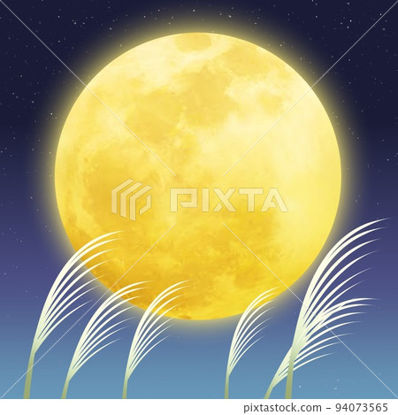 月亮和夜空 94073565