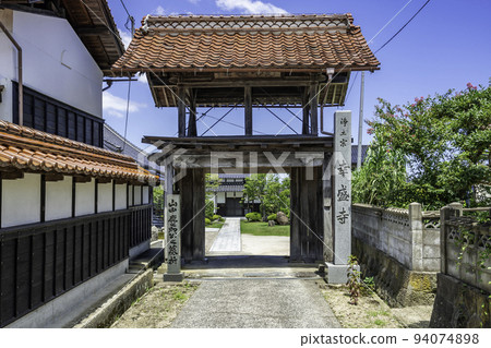 鳥取縣鳥取市鹿野興成寺鐘樓門 94074898