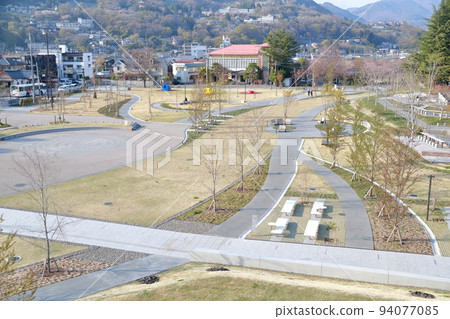 眺望春天公園（長野縣長野市城山公園） 94077085