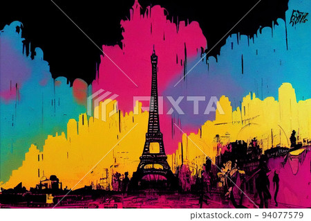 Paris, tour eiffel 94077579