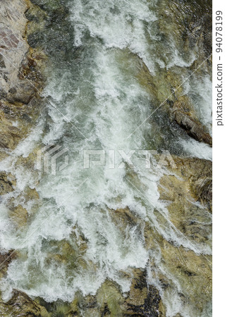 Minakami town, Tone River, flow of Suwakyo Minakami town, Tone River, flow of Suwakyo 94078199