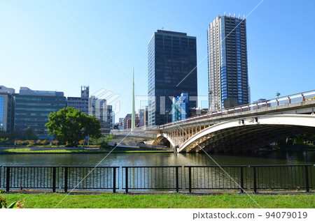 Scenery around Tenjinbashi and Nakanoshima, Osaka Scenery around Tenjinbashi and Nakanoshima, Osaka 94079019
