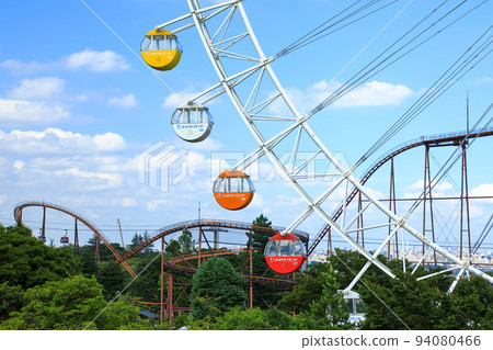Yomiuri Land's Giant Ferris Wheel Inagi City and Kawasaki City, Tokyo Yomiuri Land's Giant Ferris Wheel Inagi City and Kawasaki City, Tokyo 94080466