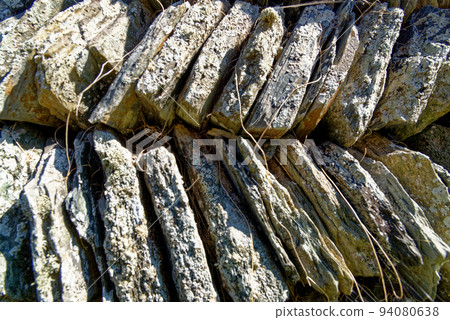 Background - A dry stone wall built in Cornwall Background - A dry stone wall built in Cornwall 94080638