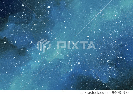 背景材料_水彩紋理_夜空 94081984